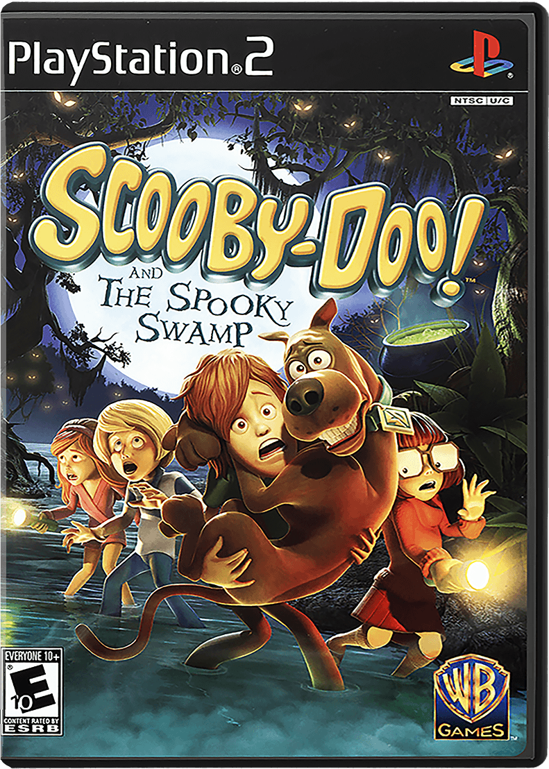 Scooby Doo and the Spooky Swamp box art for Playstation 2